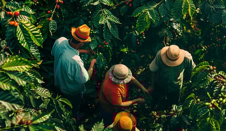 El café: cultivo que toma fuerza en Centroamérica con riego por goteo